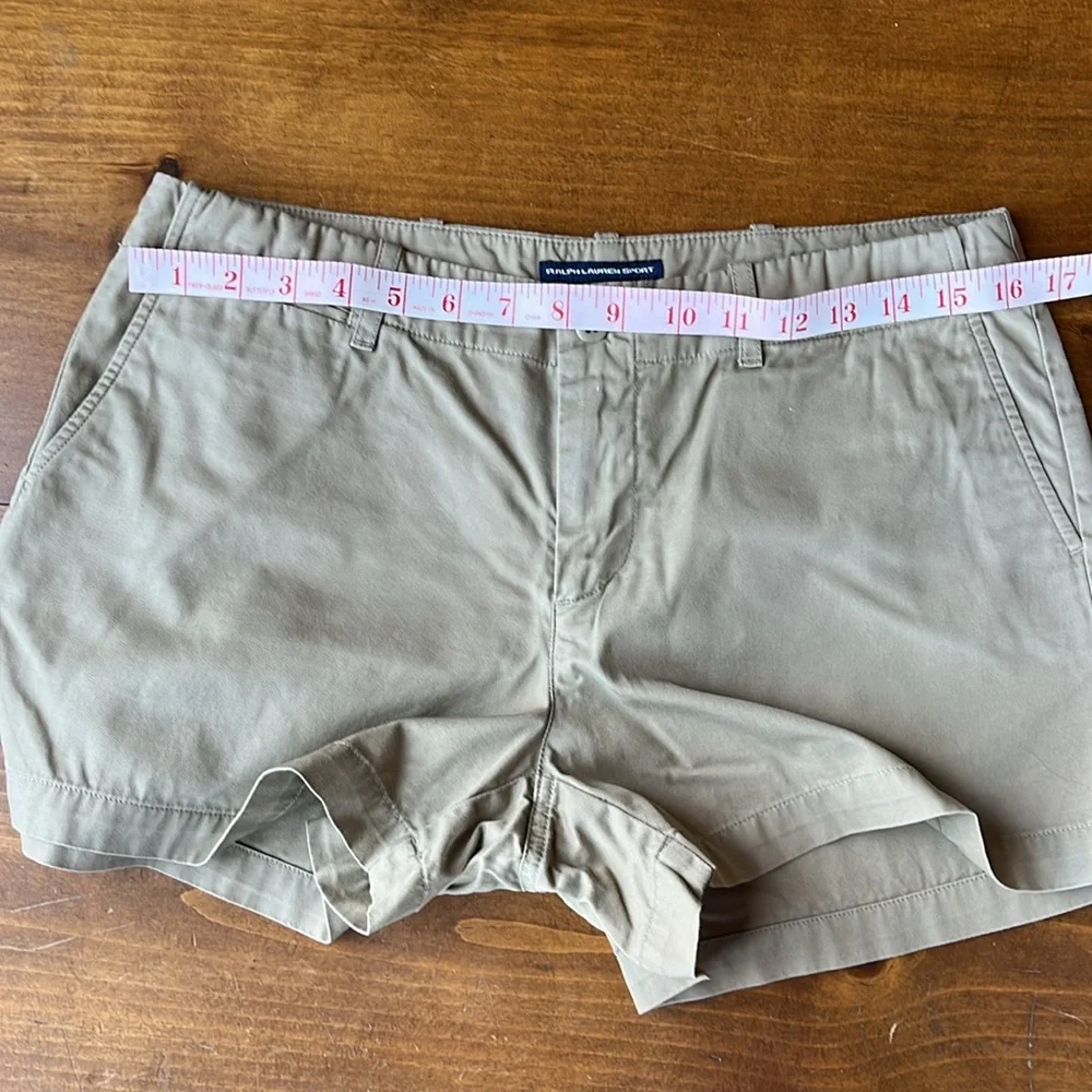 Ralph Lauren Sport Khaki Shorts - Sz 8